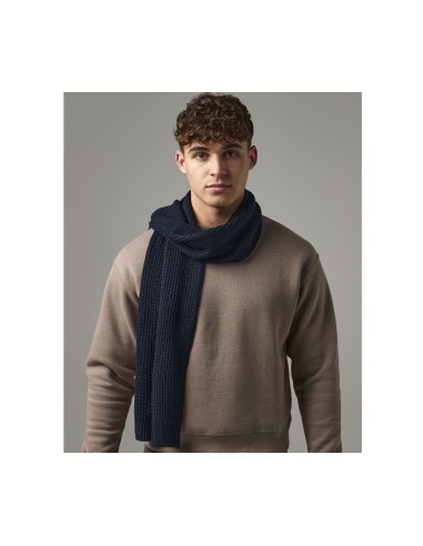 BEE-B424-Classic Waffle Knit Scarf